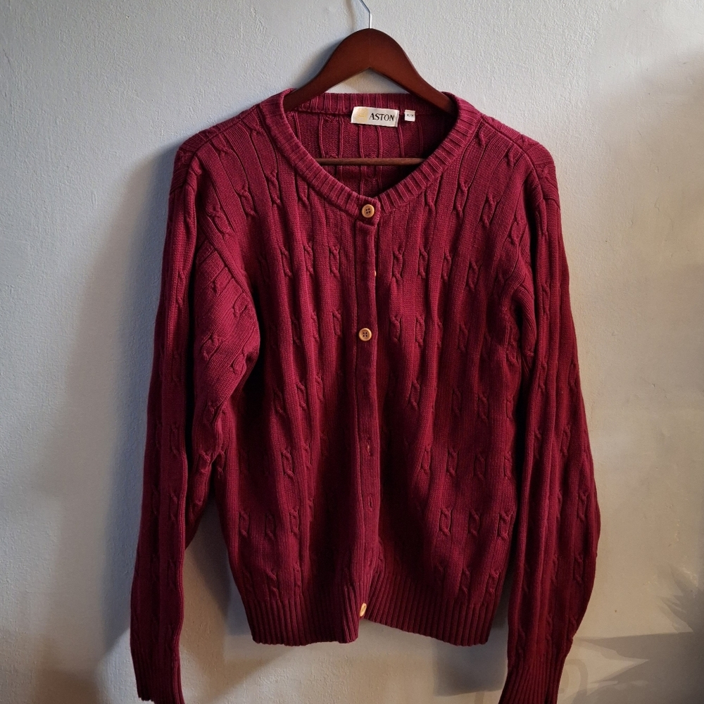 68.Aston Women's Knit Cardigan Sweater